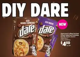 Campbells Wholesale Dare Iced Coffee Sachets offer