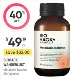 Healthy Life Biohack wanderlust Metabolic Balance offer