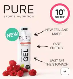 Healthy Life Pure sports nutrition offer