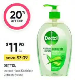Healthy Life Dettol Instant Hand Sanitiser Refresh offer