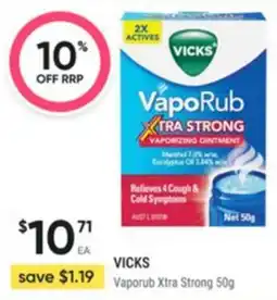 Healthy Life VICKS Vaporub Xtra Strong offer