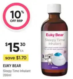 Healthy Life Euky Bear Sleepy Time Inhalant offer