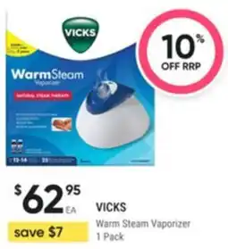 Healthy Life VICKS Warm Steam Vaporizer offer