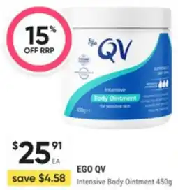 Healthy Life EGO QV Intensive Body Ointment offer