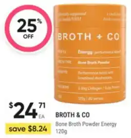 Healthy Life BROTH + CO Bone Broth Powder Energy offer