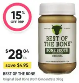 Healthy Life BEST OF THE BONE Original Beef Bone Broth Concentrate offer