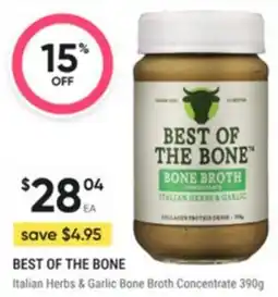 Healthy Life Italian Herbs & Garlic Bone Broth Concentrate offer