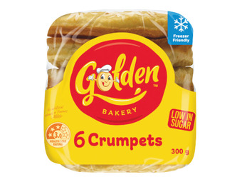 Foodworks Golden crumpets 6 pack 300g offer