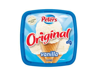 Foodworks Peters original ice cream 2l offer