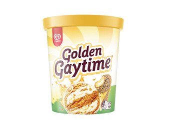 Foodworks Streets bubble o bill, golden gaytime or paddle pop ice cream tub 1l offer