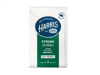 Foodworks Harris coffee beans 1kg offer
