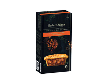 Foodworks Herbert adams pies 2 pack 400/420g offer