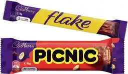 IGA Cadbury Medium Bars^ Selected Varieties offer