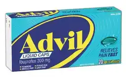 IGA Advil Ibuprofen 200mg Liquid Capsules offer