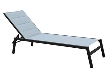 Stratco Sunscape madrid aluminium padded sunlounge offer