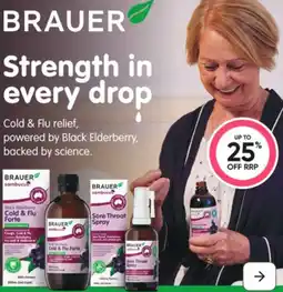 Healthy Life BRAUER Cold & Flu relief offer