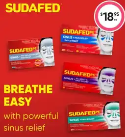 Healthy Life Sudafed sinus allergy + pain relief offer
