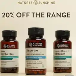 Healthy Life Natures sunshine offer
