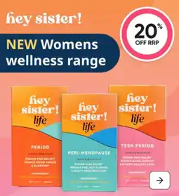 Healthy Life hey sister! wellness range offer