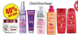 Healthy World Pharmacy L'Oréal Elvive Range offer