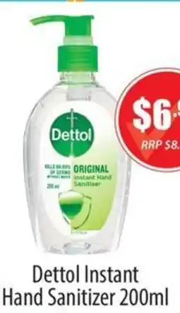 Healthy World Pharmacy Dettol Instant Hand Sanitizer offer