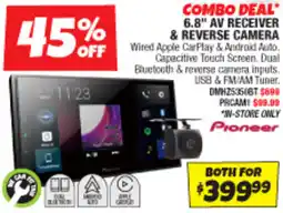 Autobarn 6.8" av receiver & reverse camera offer