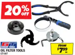 Autobarn Oil filter tools offer