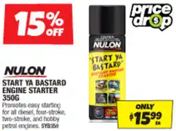 Autobarn Start ya bastard engine starter offer