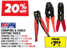 Autobarn Crimping & cable cutting tools offer