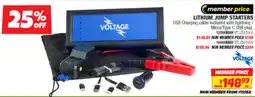 Autobarn Lithium jump starters offer