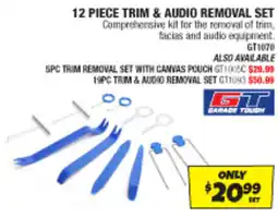 Autobarn 12 piece trim & audio removal set offer