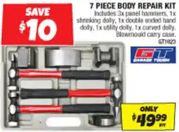 Autobarn 7 piece body repair kit offer