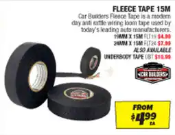 Autobarn Fleece tape offer