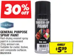 Autobarn General purpose spray paint offer