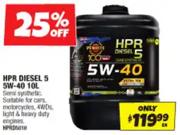 Autobarn HPR DIESEL 5 5W-40 offer