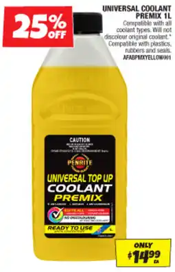 Autobarn Universal coolant premix offer