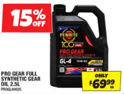 Autobarn Pro gear full synthetic gear oil offer