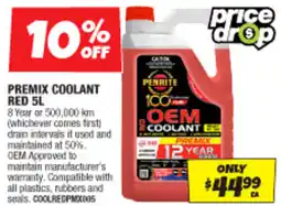 Autobarn Premix coolant offer