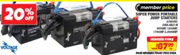 Autobarn Super power portable jump starters offer
