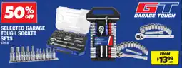 Autobarn Selected garage tough socket sets offer