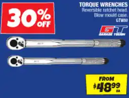 Autobarn Torque wrenches offer
