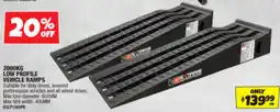 Autobarn Low profile vehicle ramps offer