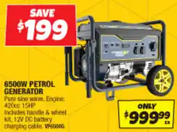 Autobarn 6500w petrol generator offer