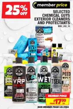 Autobarn Chemical guys exterior cleaners and protectants offer