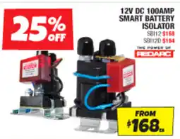Autobarn 12V DC 100AMP smart battery isolator offer