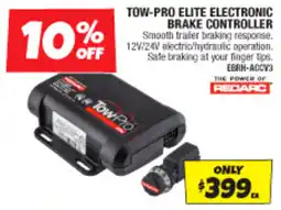 Autobarn Tow-pro elite electronic brake controller offer
