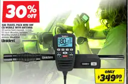 Autobarn X86 Travel Pack Mini UHF CBmobile with antenna offer