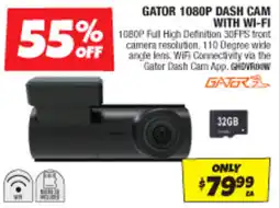Autobarn Gator 1080p dash cam with wi-fi offer