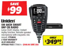 Autobarn 5W 80CH Smart UHF CB radio offer