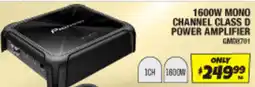 Autobarn 1600w mono channel class d power amplifier offer
